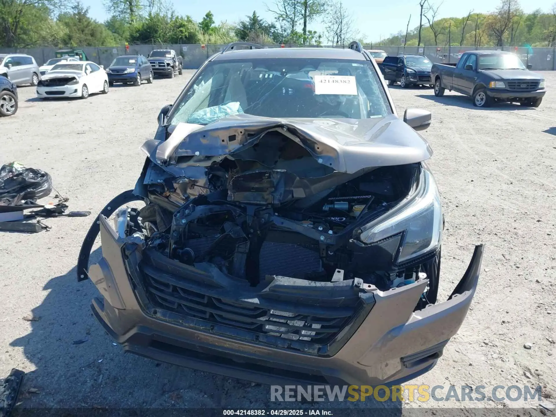 12 Photograph of a damaged car JF2SKANC0PH548072 SUBARU FORESTER 2023