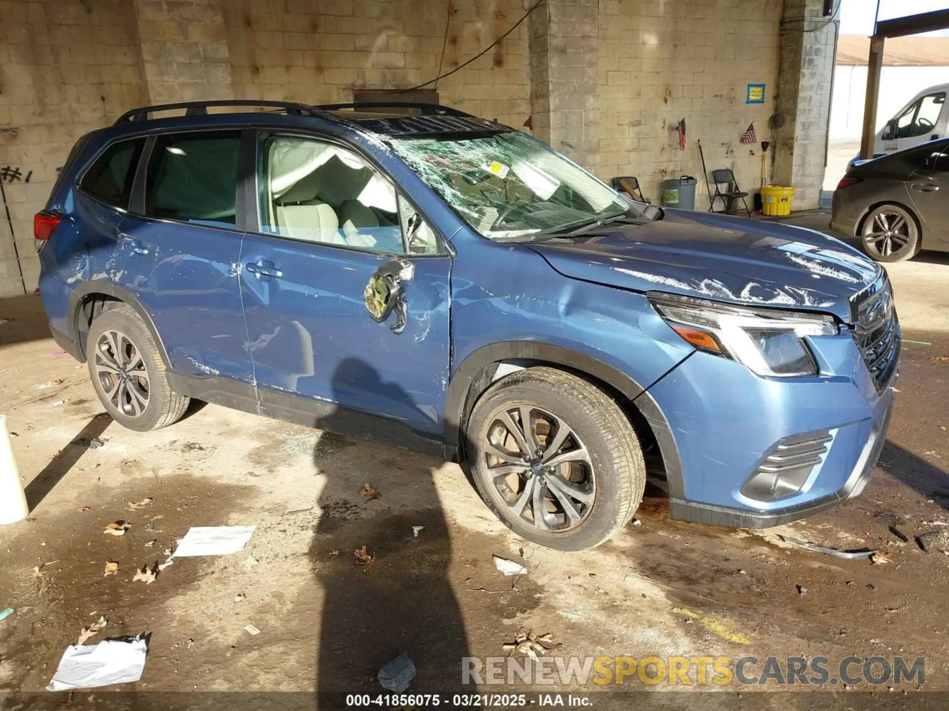 1 Photograph of a damaged car JF2SKANC1PH449261 SUBARU FORESTER 2023