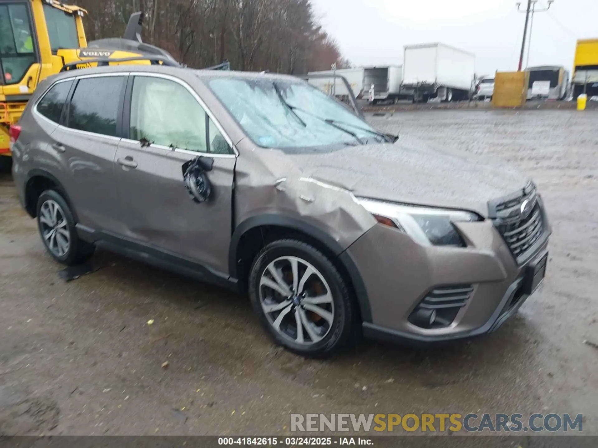 1 Photograph of a damaged car JF2SKANC2PH508866 SUBARU FORESTER 2023
