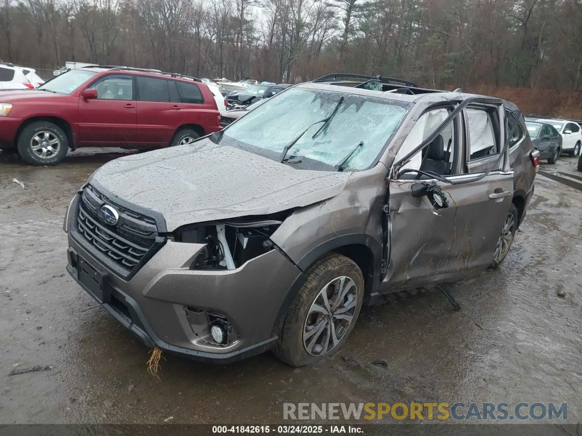 2 Photograph of a damaged car JF2SKANC2PH508866 SUBARU FORESTER 2023