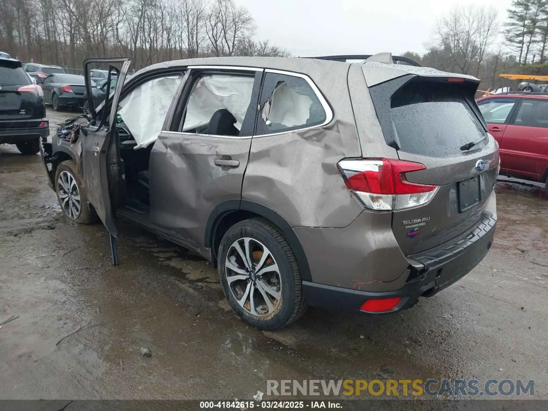 3 Photograph of a damaged car JF2SKANC2PH508866 SUBARU FORESTER 2023