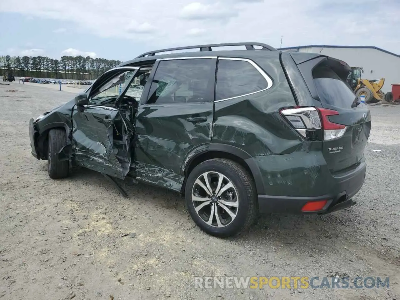 2 Фотография поврежденного автомобиля JF2SKANC6PH483258 SUBARU FORESTER 2023
