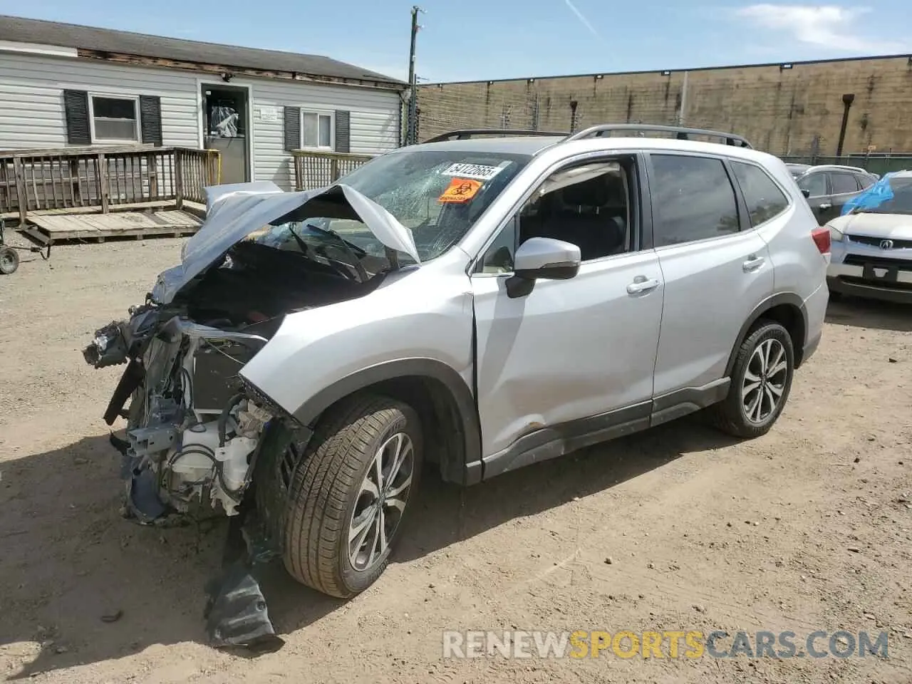 1 Photograph of a damaged car JF2SKANC9PH475199 SUBARU FORESTER 2023