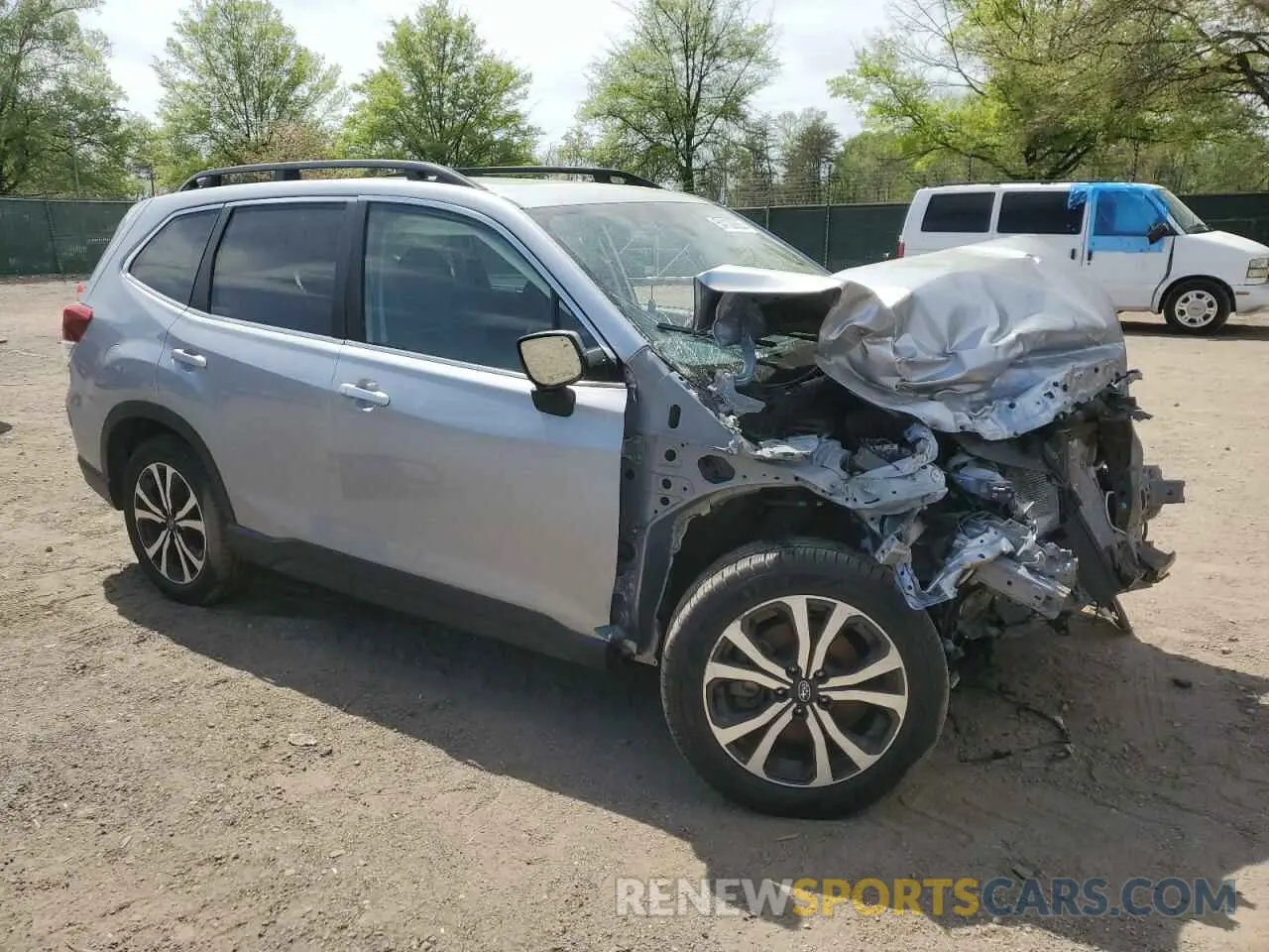 4 Photograph of a damaged car JF2SKANC9PH475199 SUBARU FORESTER 2023