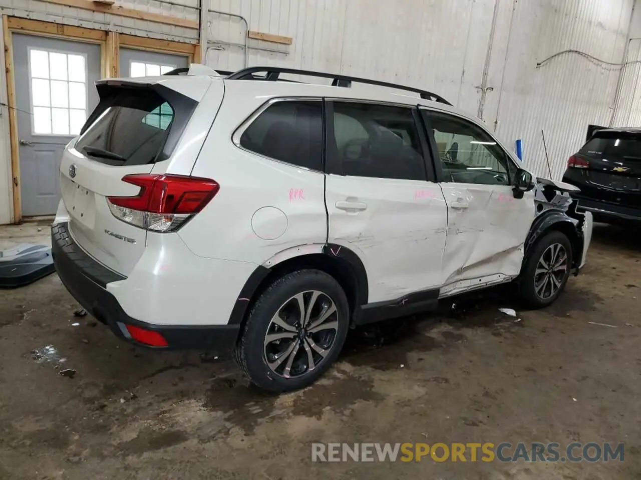 3 Photograph of a damaged car JF2SKAPC1PH484329 SUBARU FORESTER 2023
