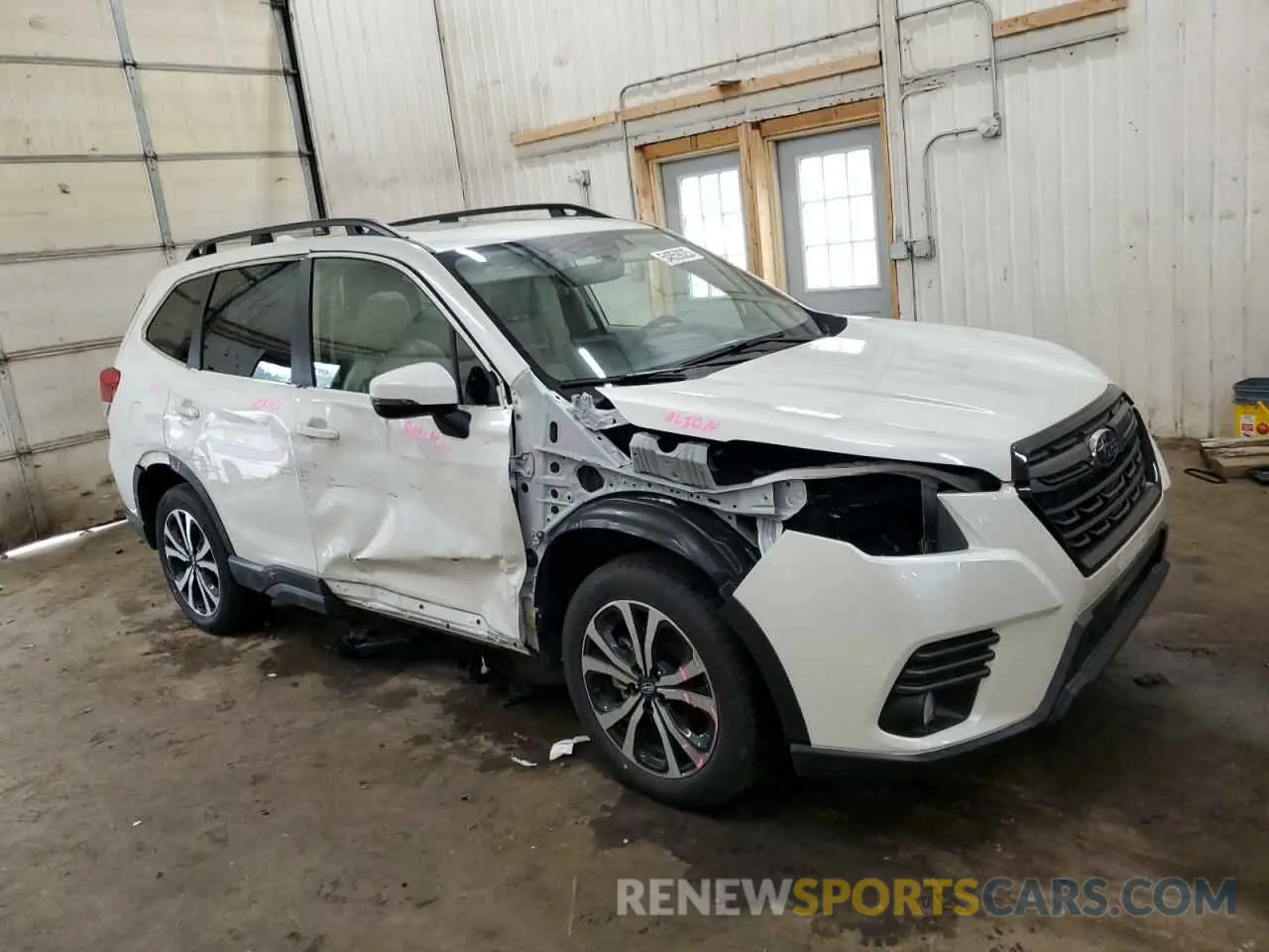 4 Photograph of a damaged car JF2SKAPC1PH484329 SUBARU FORESTER 2023