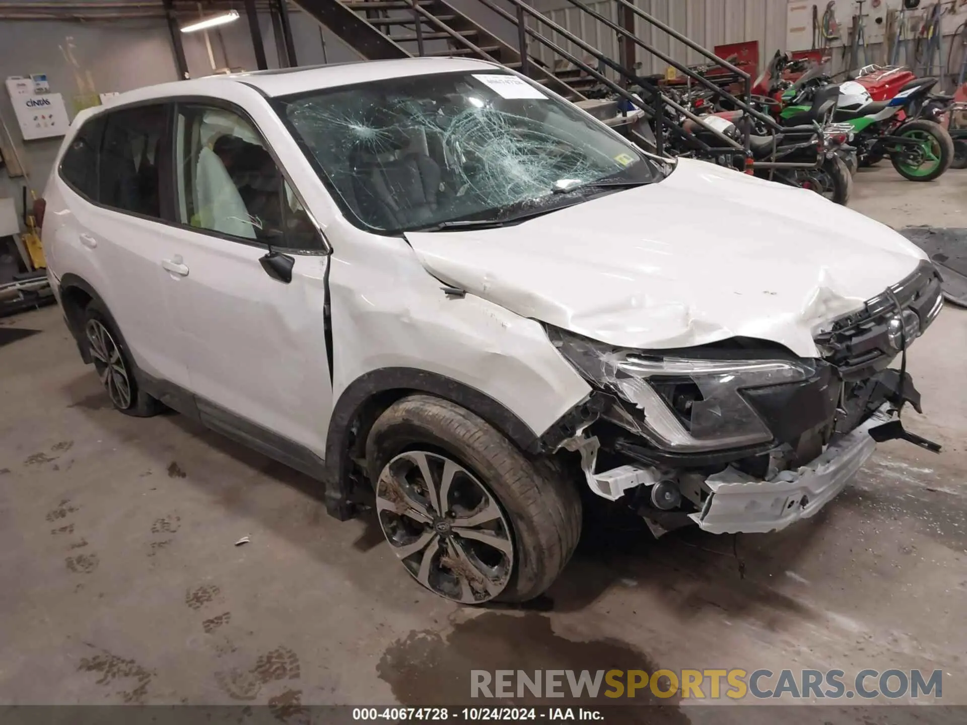 1 Photograph of a damaged car JF2SKAPC1PH527261 SUBARU FORESTER 2023