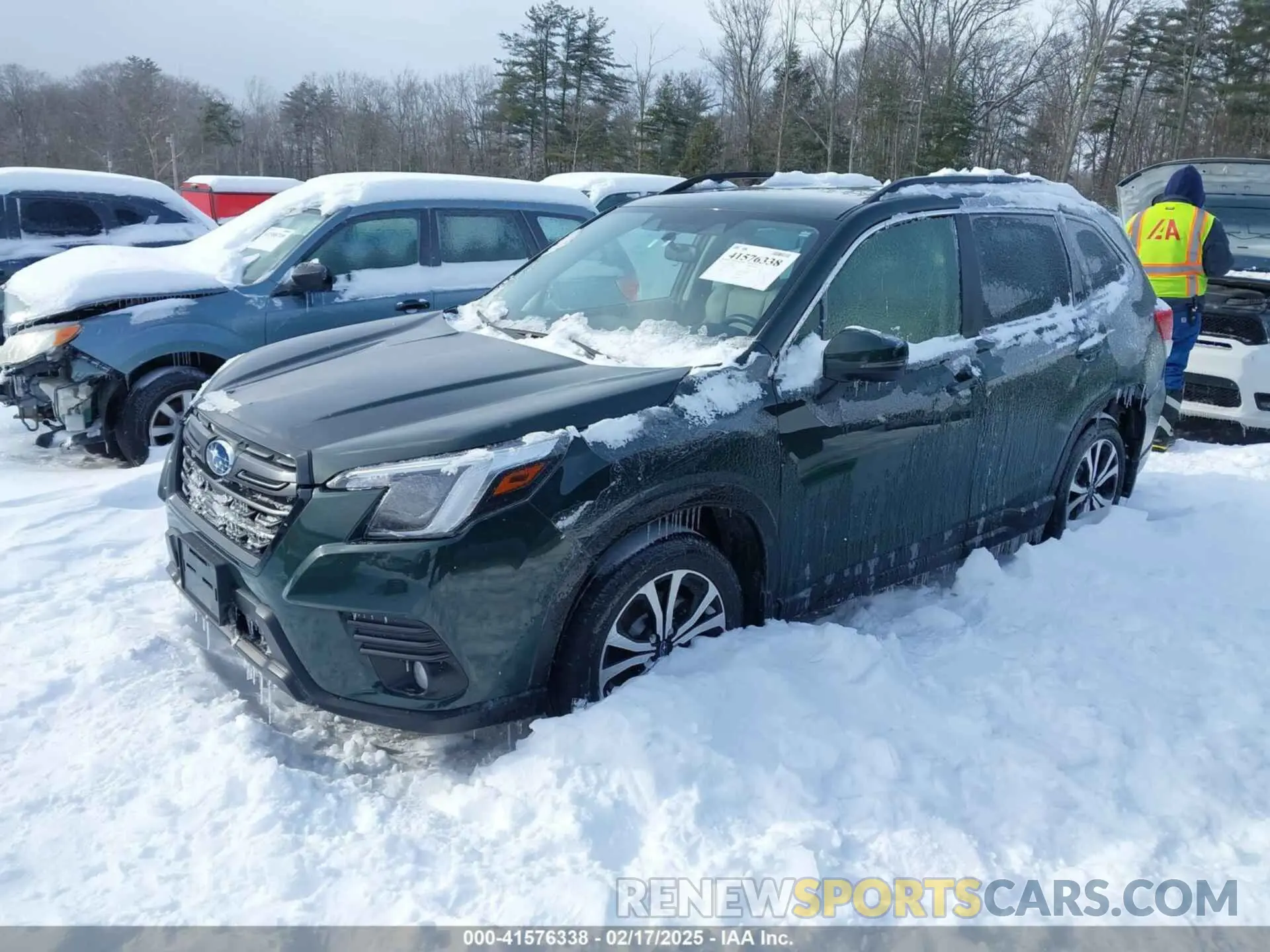 2 Photograph of a damaged car JF2SKAPC1PH544089 SUBARU FORESTER 2023