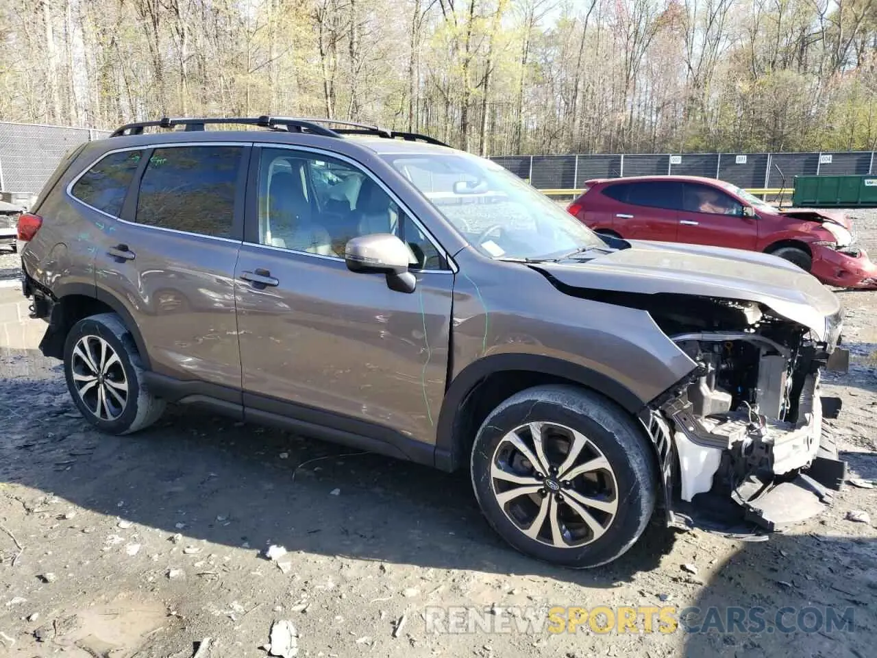 4 Photograph of a damaged car JF2SKAPC2PH406190 SUBARU FORESTER 2023