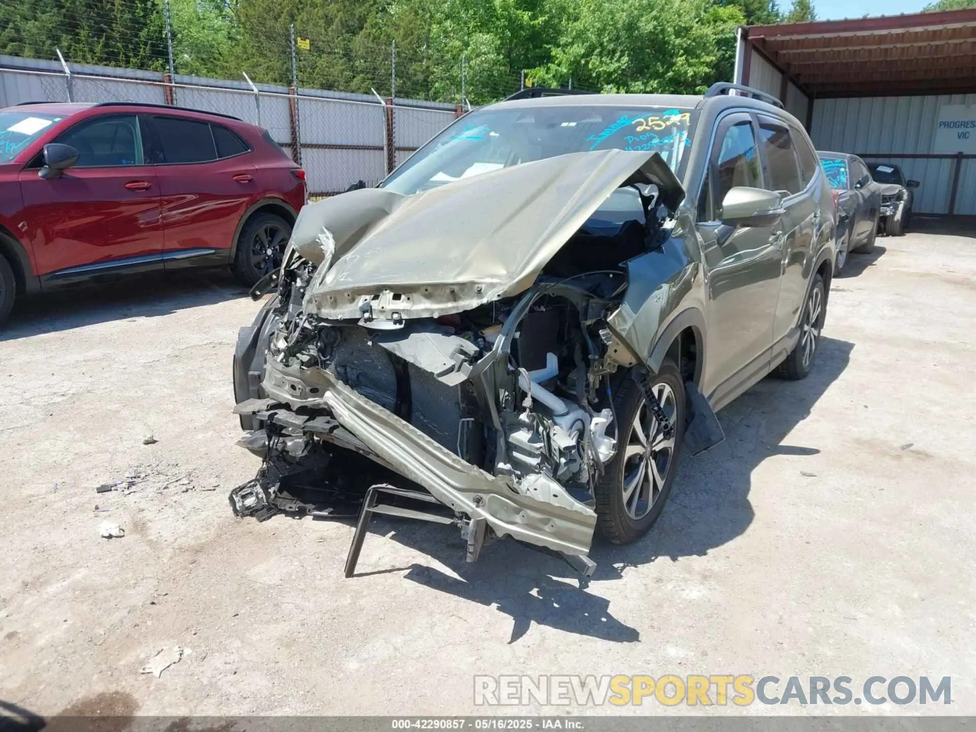 6 Фотография поврежденного автомобиля JF2SKAPC2PH502529 SUBARU FORESTER 2023