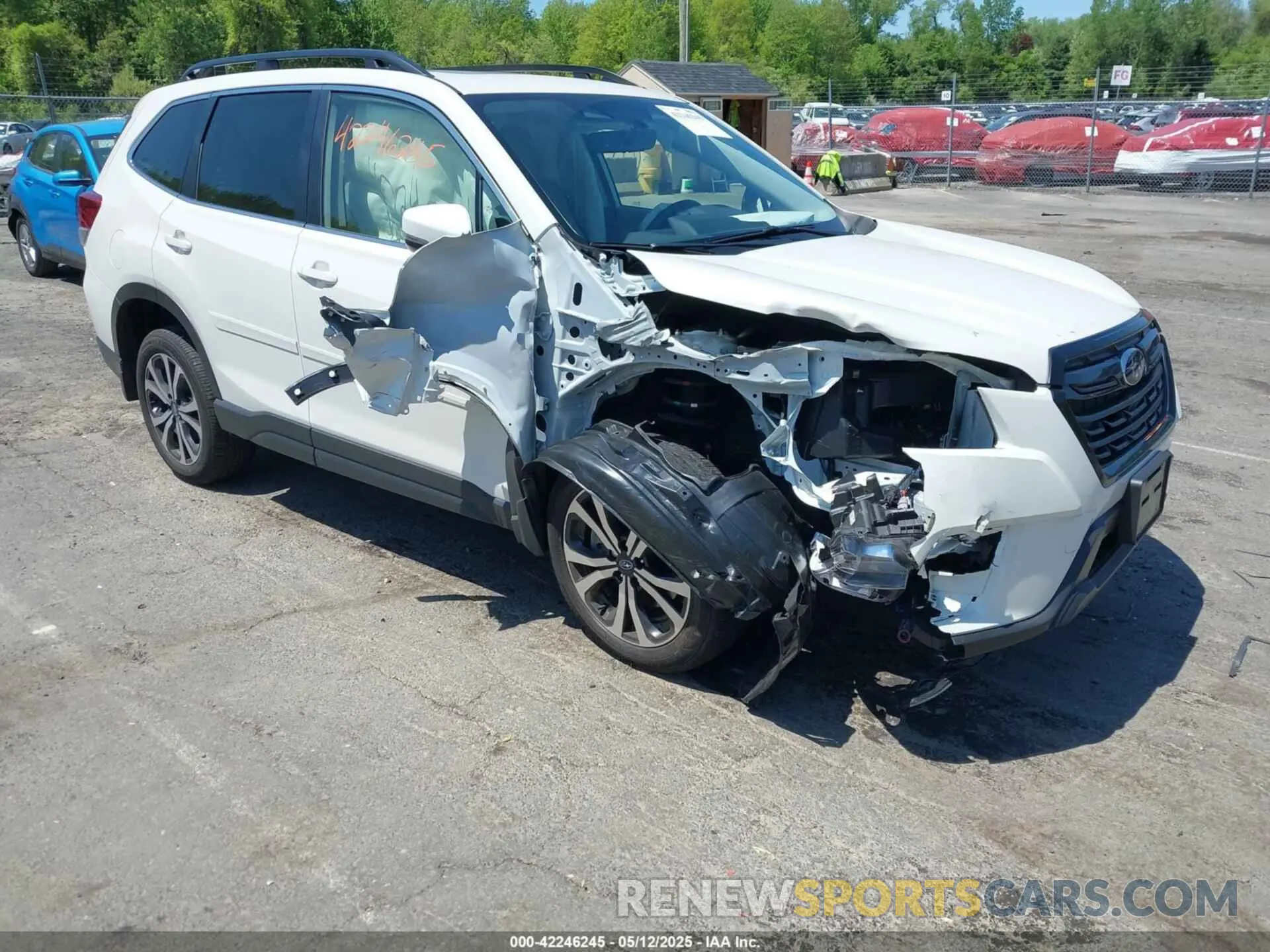 1 Photograph of a damaged car JF2SKAPC5PH509622 SUBARU FORESTER 2023