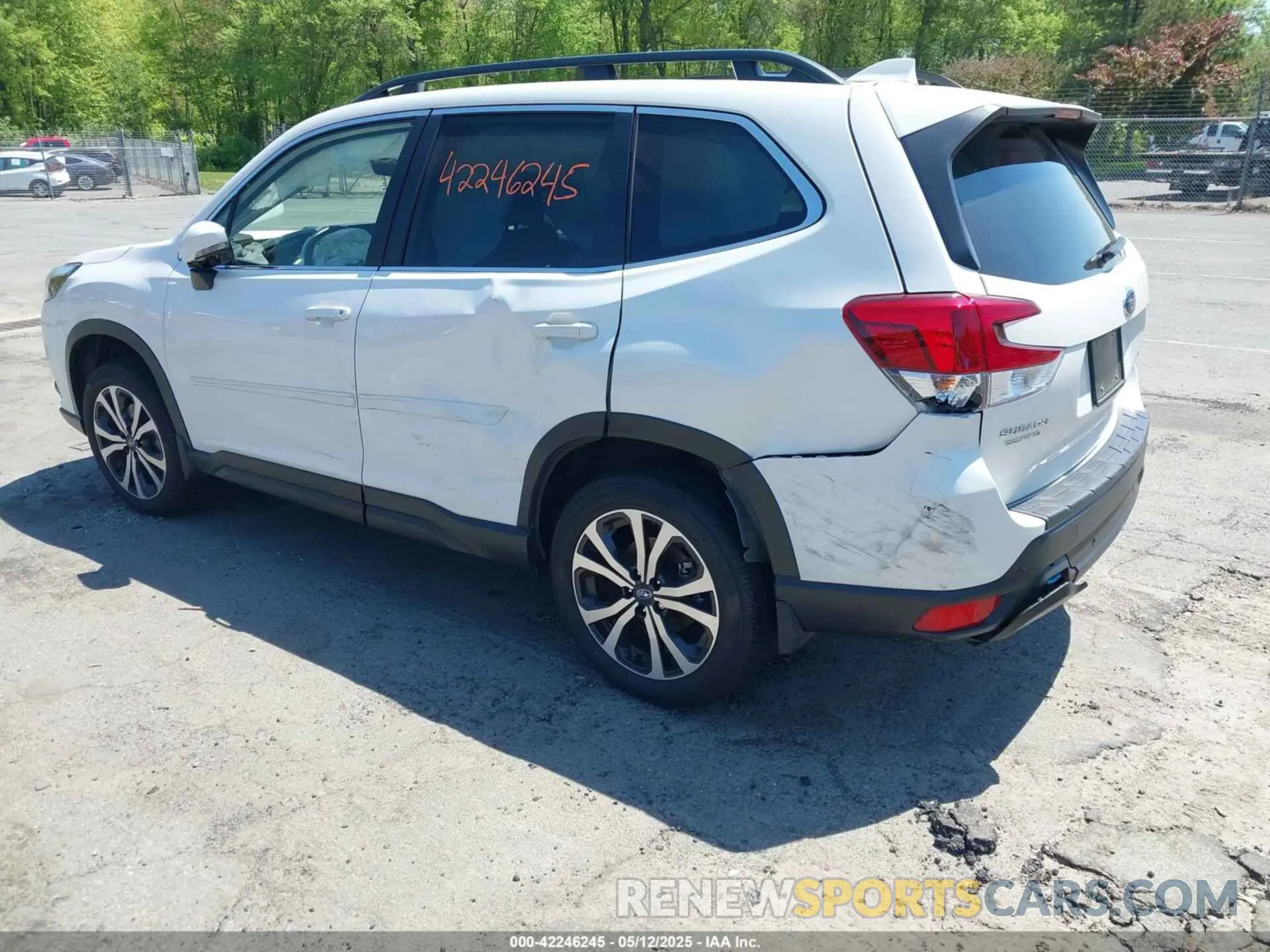 3 Photograph of a damaged car JF2SKAPC5PH509622 SUBARU FORESTER 2023
