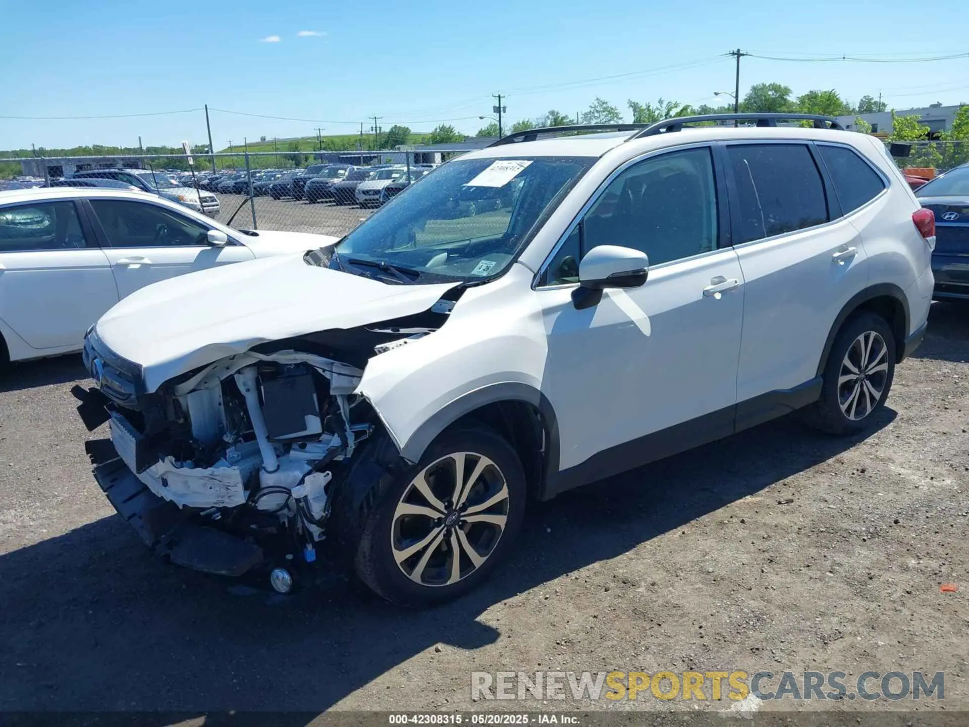 2 Photograph of a damaged car JF2SKAPC8PH431840 SUBARU FORESTER 2023