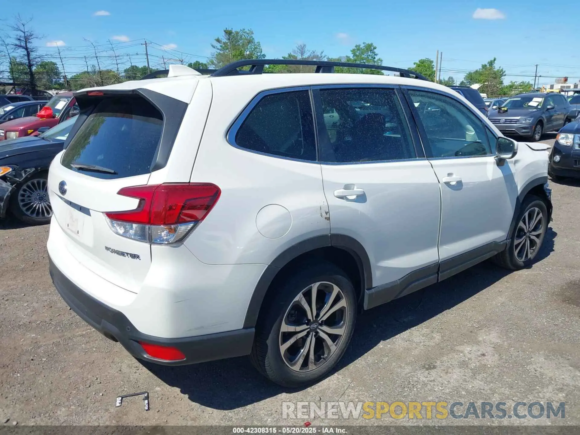 4 Photograph of a damaged car JF2SKAPC8PH431840 SUBARU FORESTER 2023