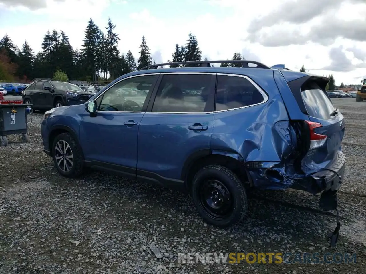 2 Фотография поврежденного автомобиля JF2SKAPCXPH542552 SUBARU FORESTER 2023