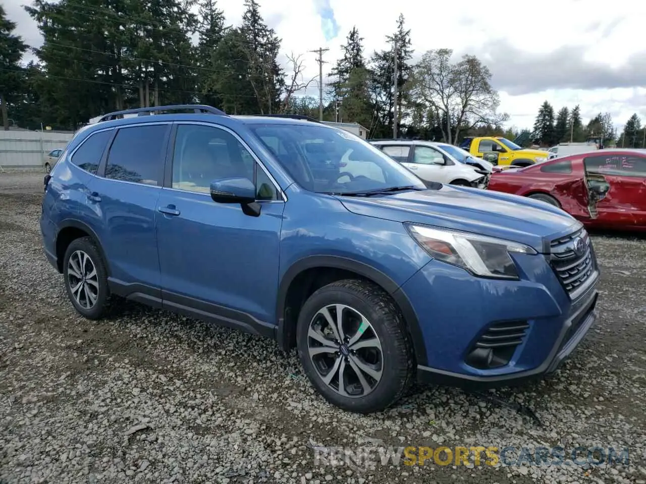 4 Фотография поврежденного автомобиля JF2SKAPCXPH542552 SUBARU FORESTER 2023