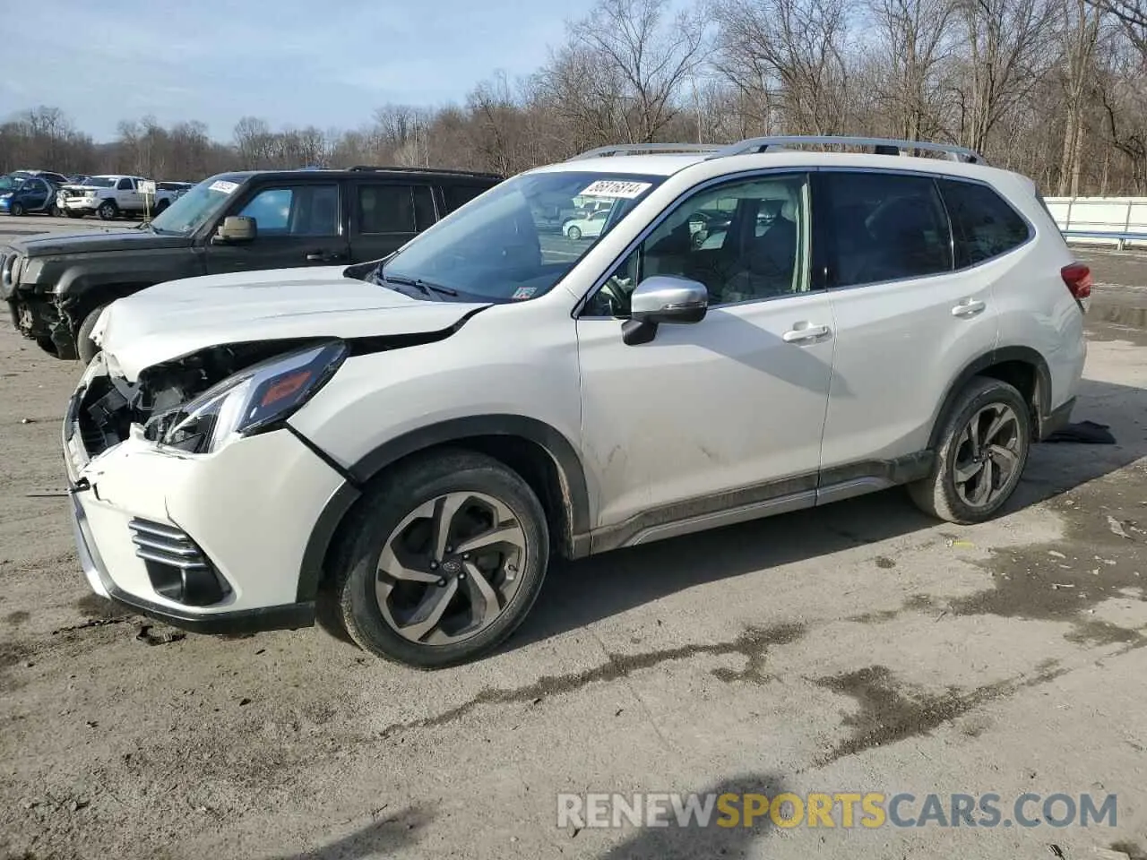 1 Photograph of a damaged car JF2SKARC2PH428204 SUBARU FORESTER 2023