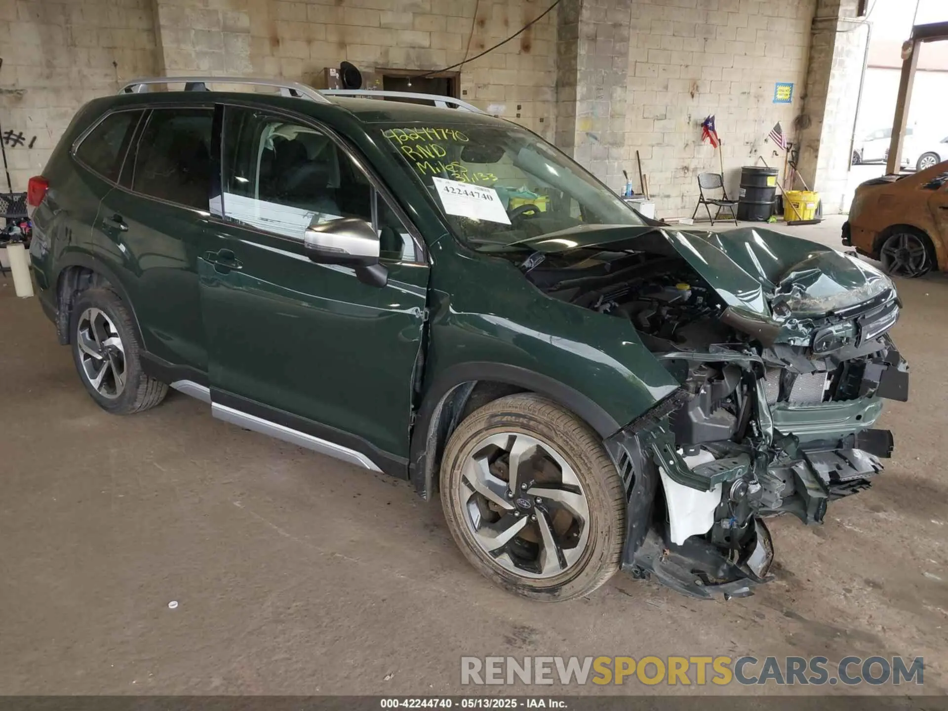 1 Фотография поврежденного автомобиля JF2SKARC3PH461907 SUBARU FORESTER 2023
