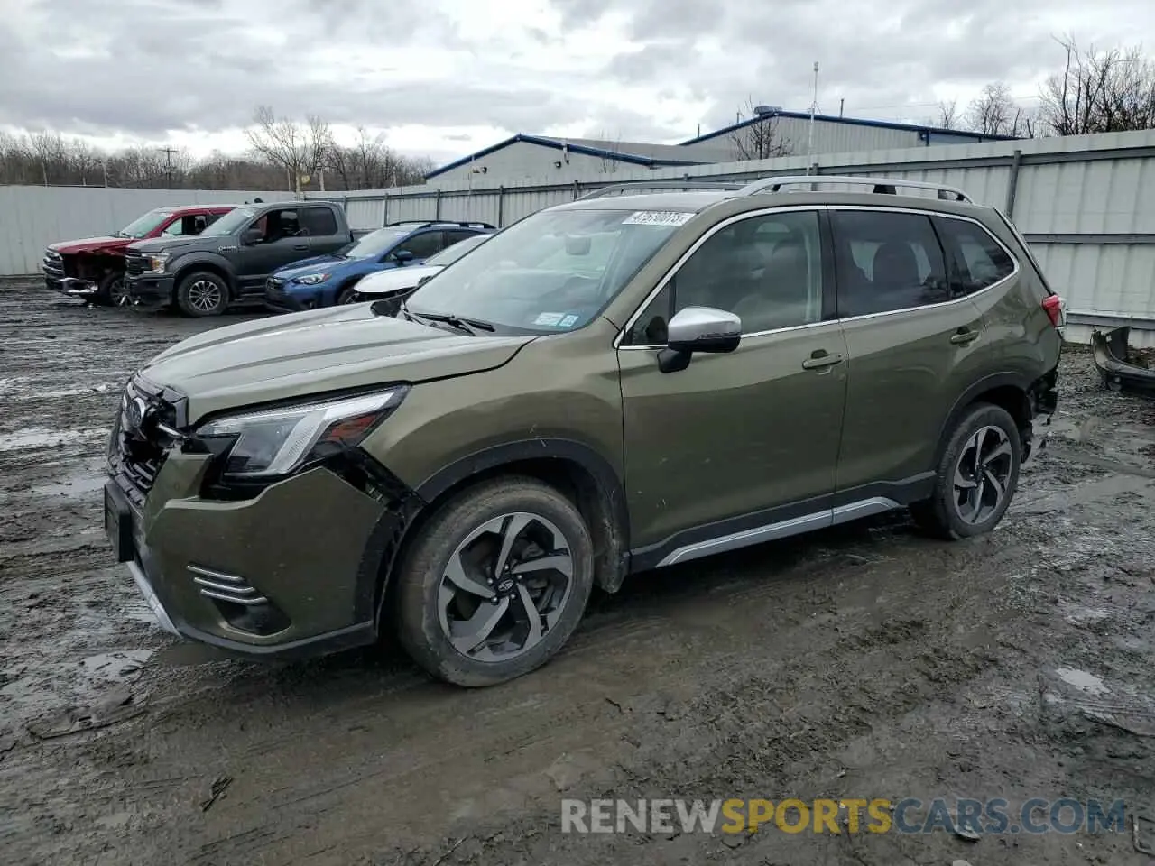 1 Фотография поврежденного автомобиля JF2SKARC3PH536539 SUBARU FORESTER 2023