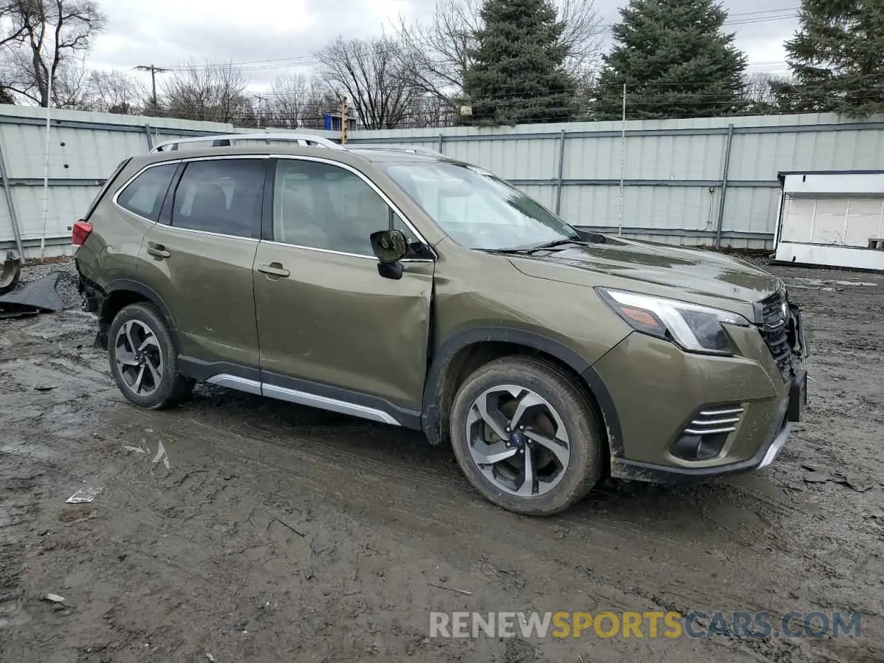 4 Фотография поврежденного автомобиля JF2SKARC3PH536539 SUBARU FORESTER 2023
