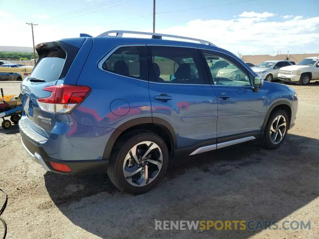3 Photograph of a damaged car JF2SKARC6PH502188 SUBARU FORESTER 2023