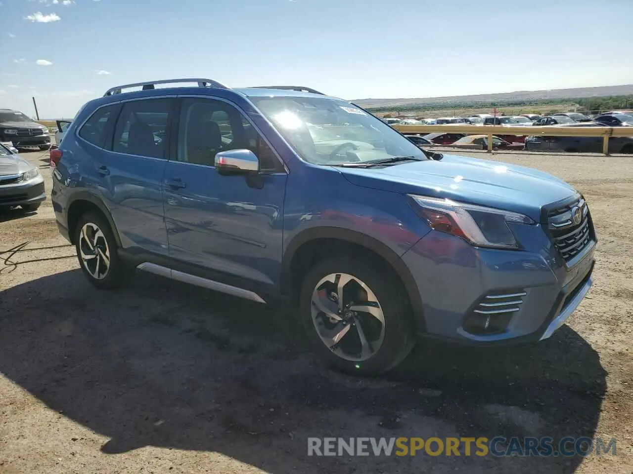 4 Photograph of a damaged car JF2SKARC6PH502188 SUBARU FORESTER 2023