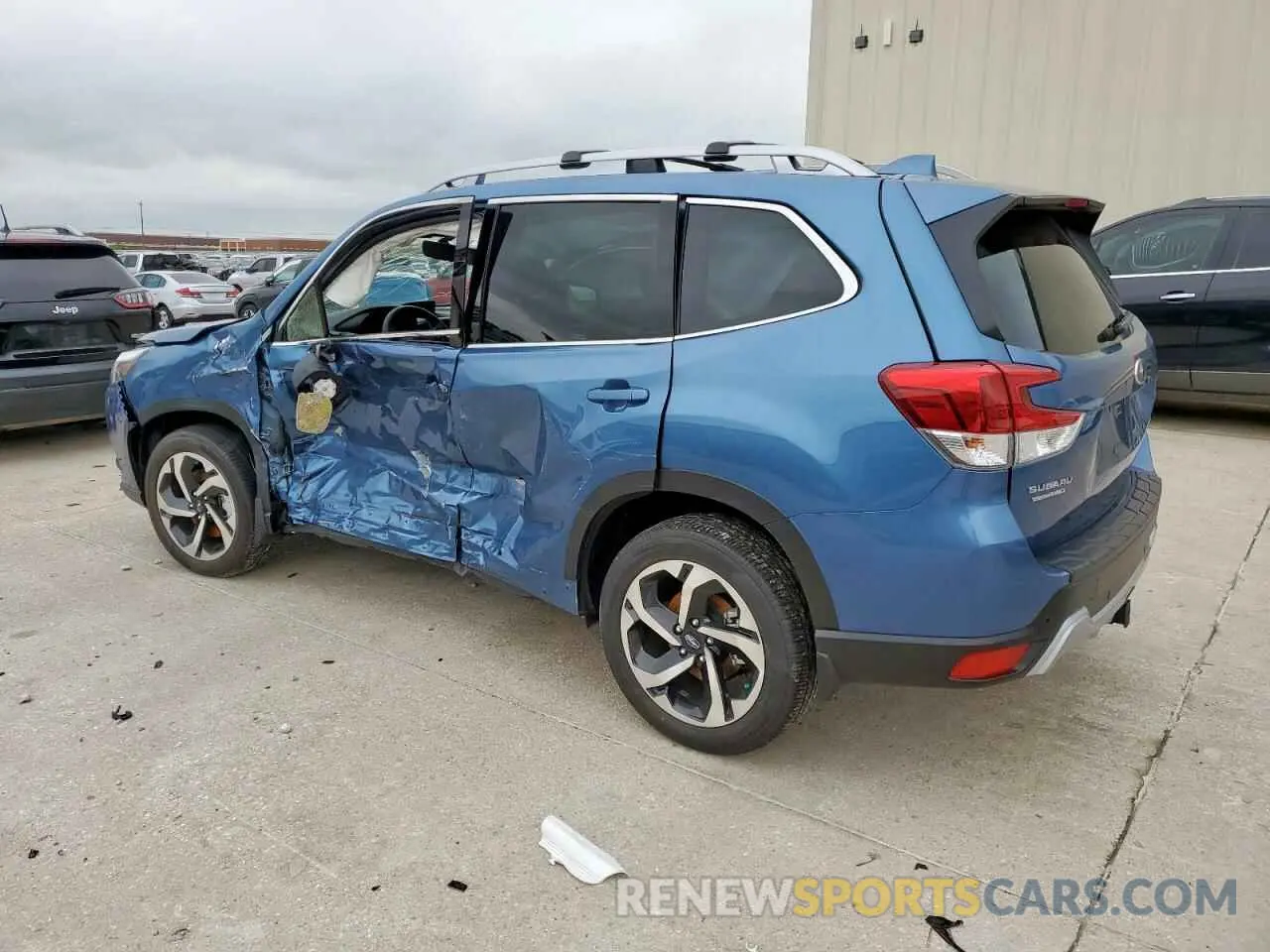 2 Photograph of a damaged car JF2SKARC8PH454113 SUBARU FORESTER 2023