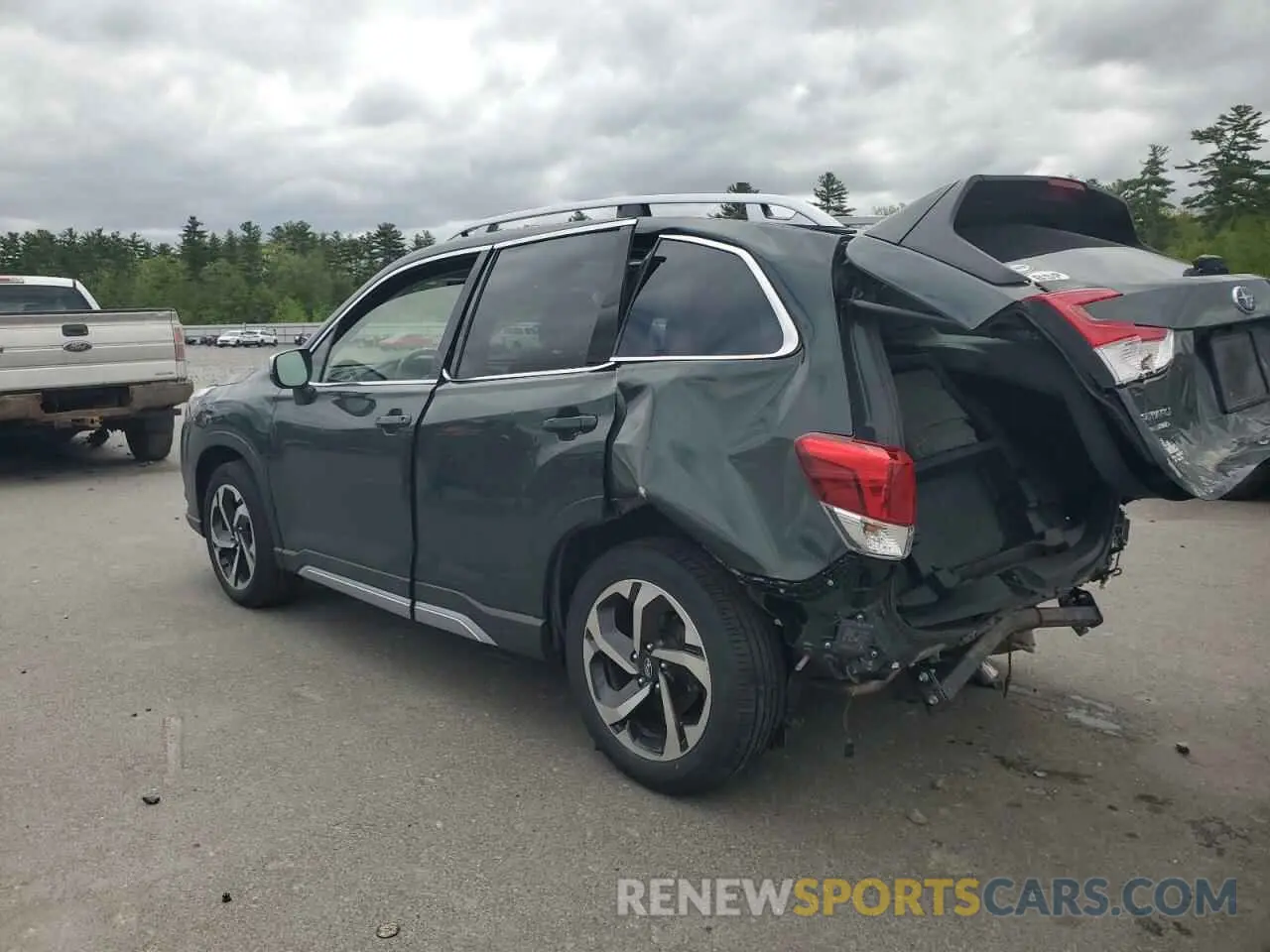 2 Photograph of a damaged car JF2SKARCXPH421629 SUBARU FORESTER 2023