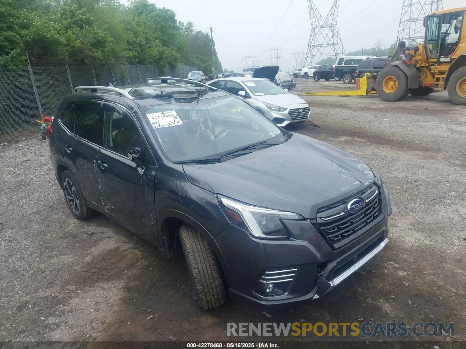 19 Фотография поврежденного автомобиля JF2SKARCXPH471656 SUBARU FORESTER 2023