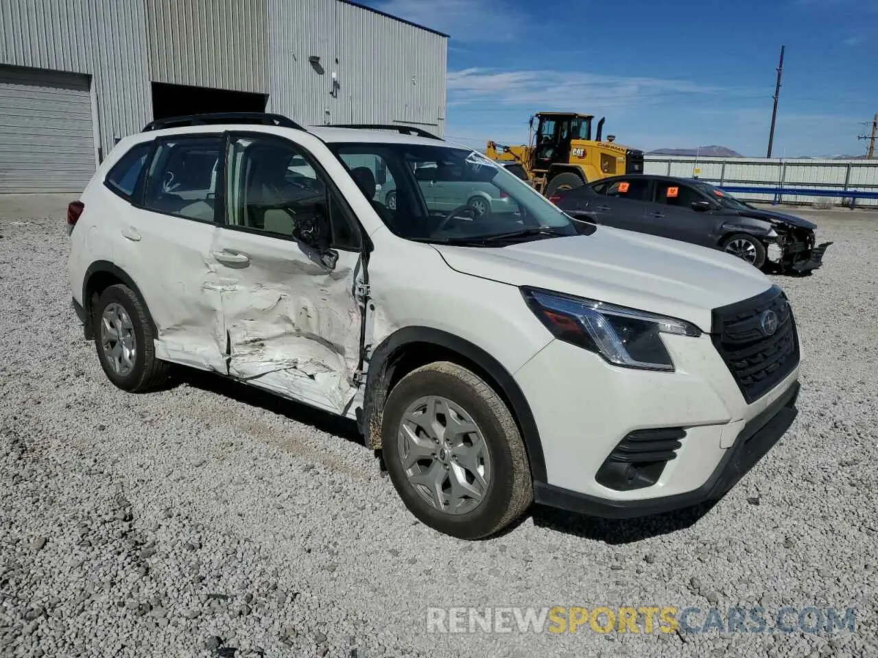 4 Photograph of a damaged car JF2SKABC2RH462656 SUBARU FORESTER 2024