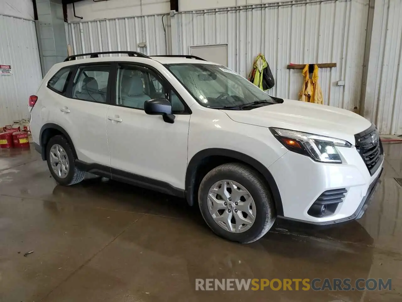 4 Photograph of a damaged car JF2SKABC3RH435045 SUBARU FORESTER 2024