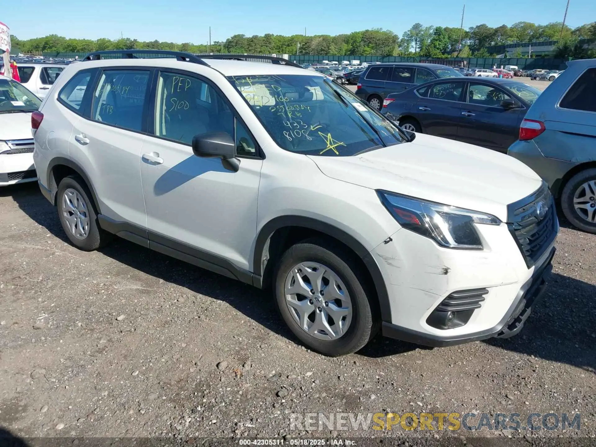 1 Photograph of a damaged car JF2SKABC6RH418885 SUBARU FORESTER 2024