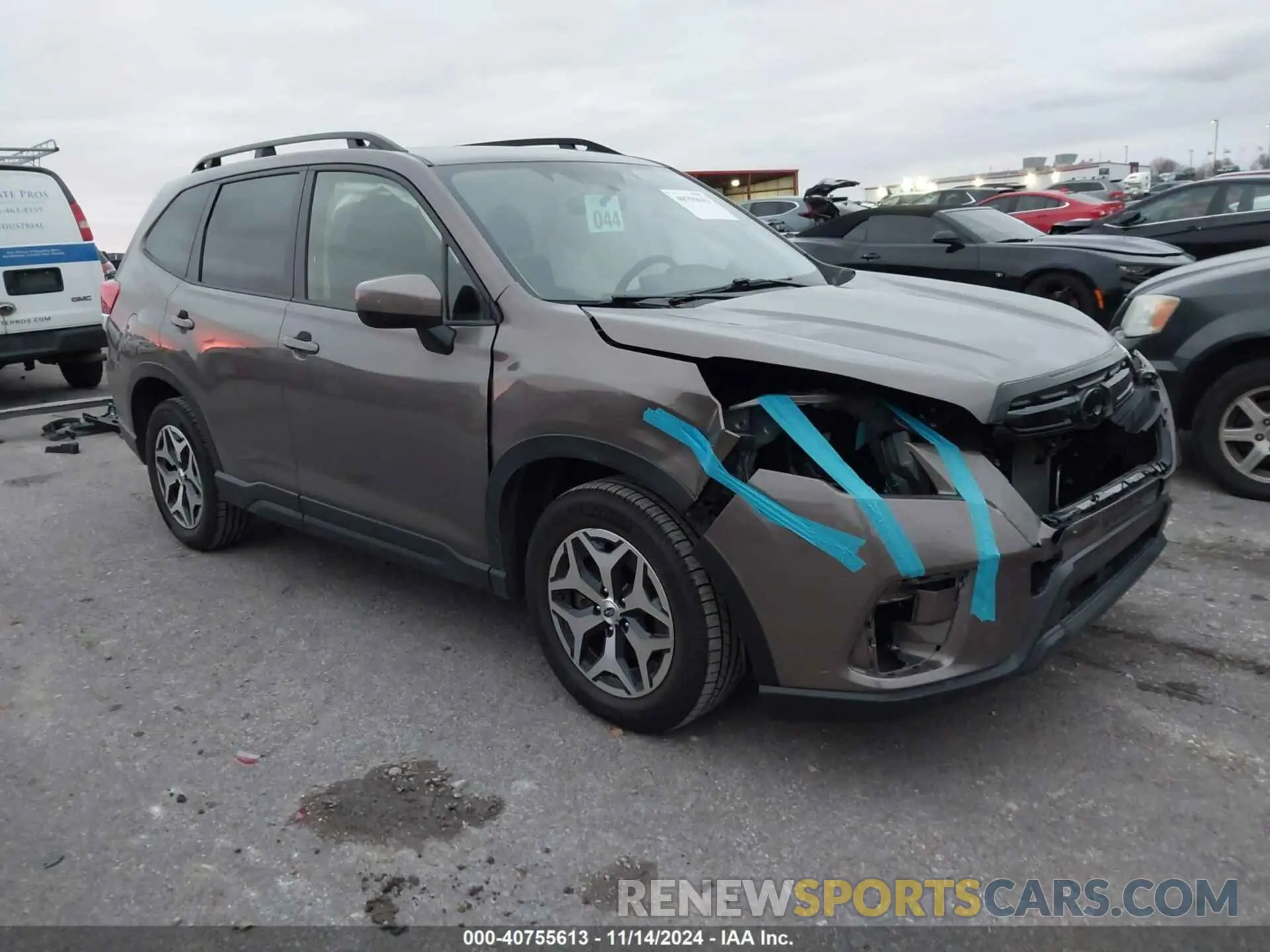1 Photograph of a damaged car JF2SKADC2RH426530 SUBARU FORESTER 2024