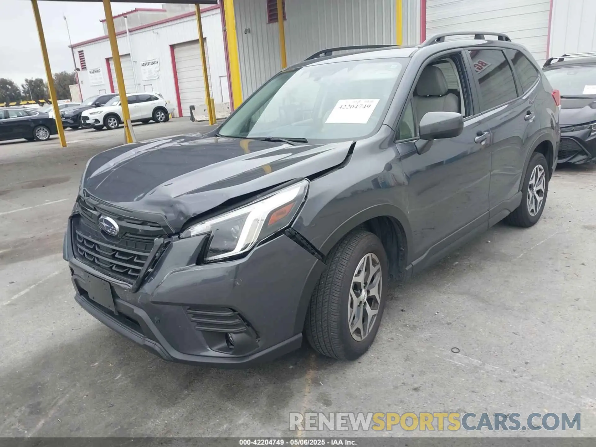 2 Photograph of a damaged car JF2SKADC3RH499017 SUBARU FORESTER 2024