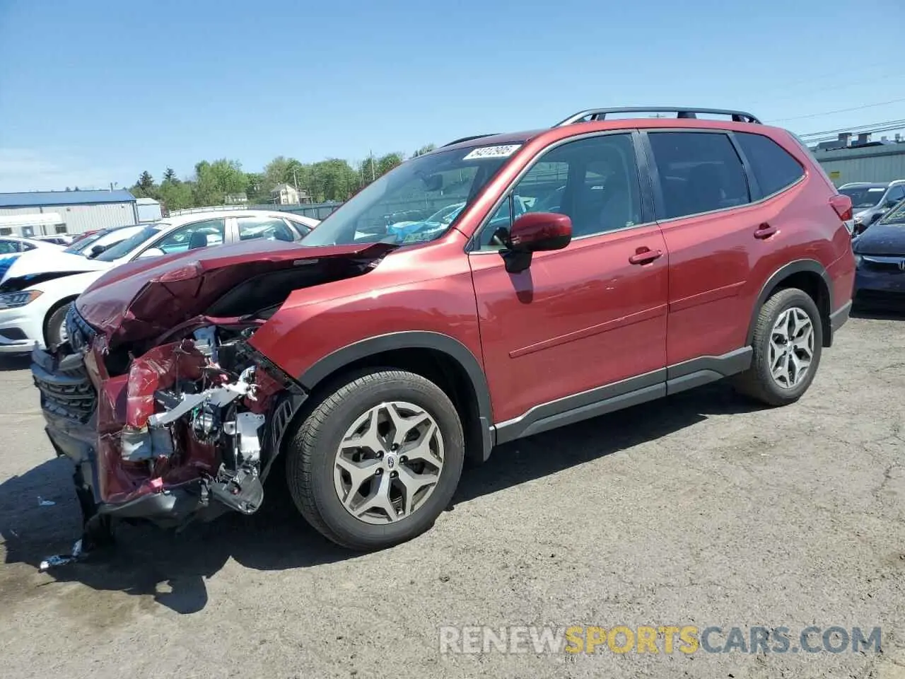 1 Photograph of a damaged car JF2SKADC7RH404099 SUBARU FORESTER 2024
