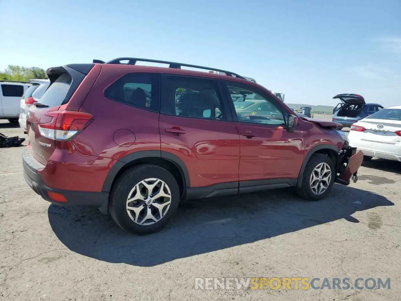 3 Photograph of a damaged car JF2SKADC7RH404099 SUBARU FORESTER 2024