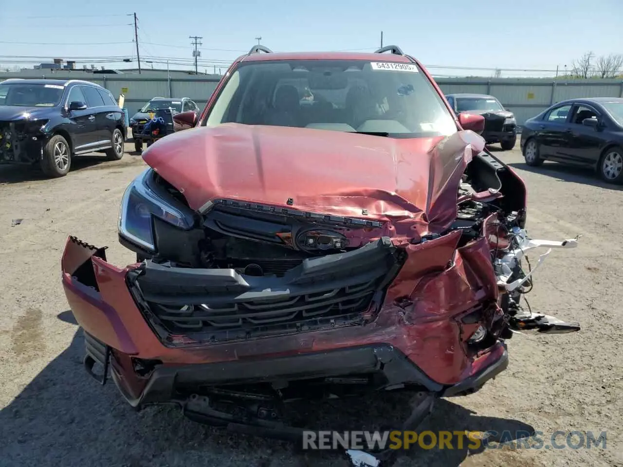 5 Photograph of a damaged car JF2SKADC7RH404099 SUBARU FORESTER 2024