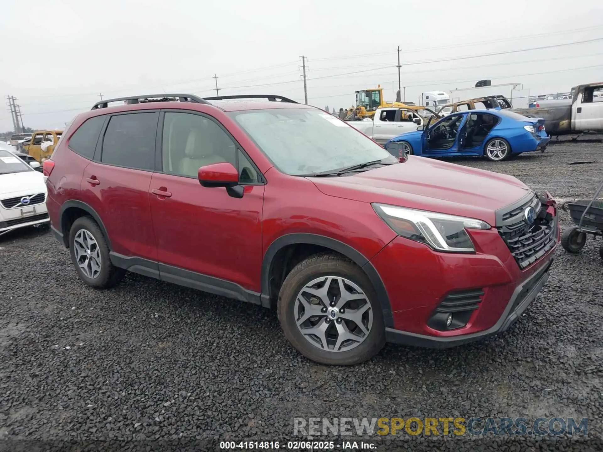 1 Фотография поврежденного автомобиля JF2SKADC8RH463095 SUBARU FORESTER 2024