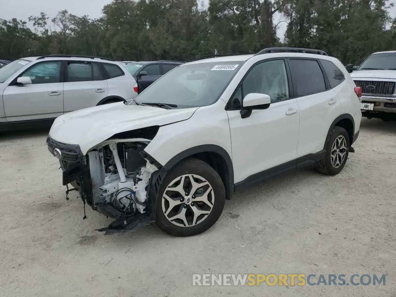 1 Photograph of a damaged car JF2SKADCXRH515228 SUBARU FORESTER 2024
