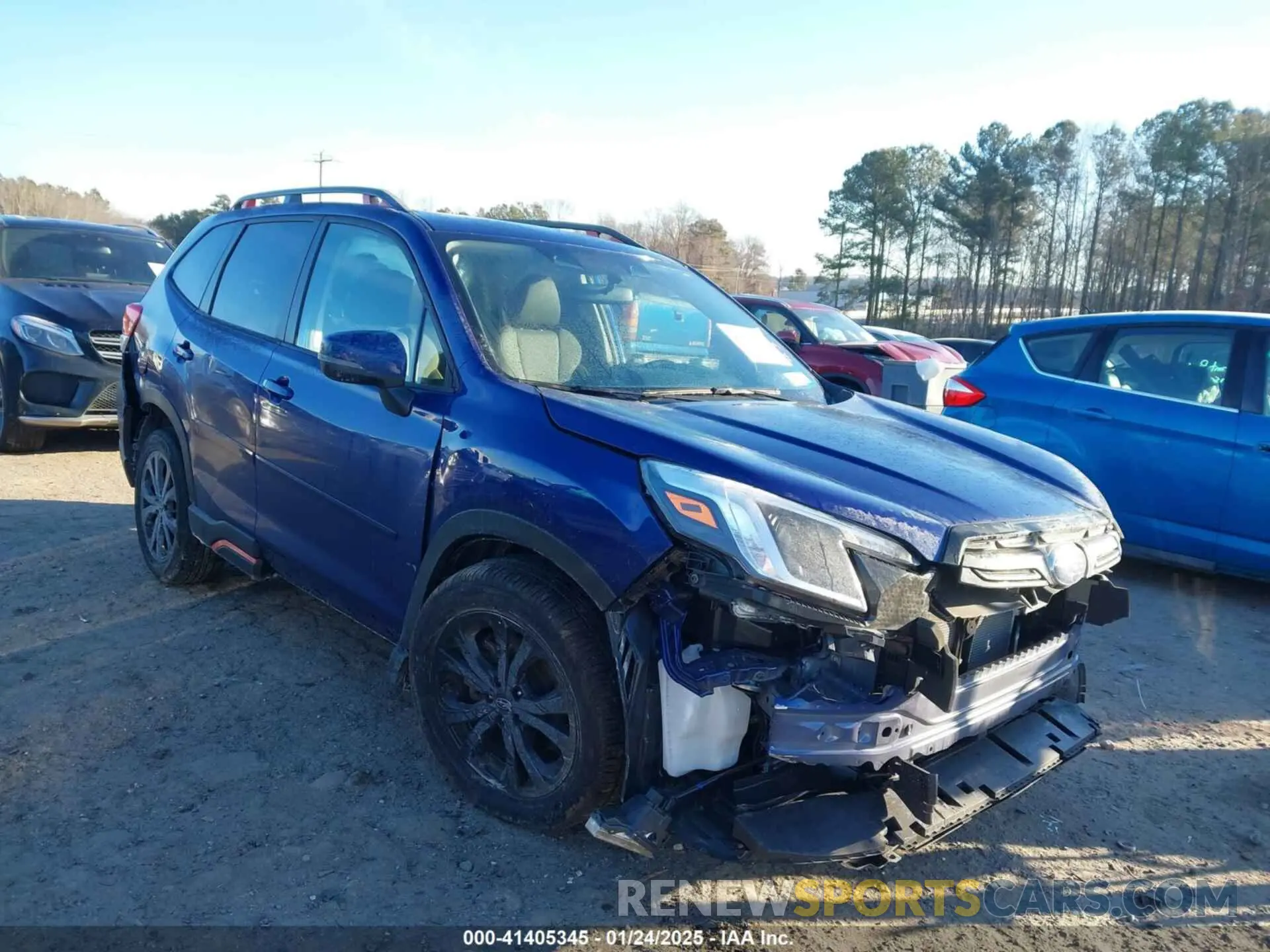 1 Фотография поврежденного автомобиля JF2SKAEC7RH456119 SUBARU FORESTER 2024