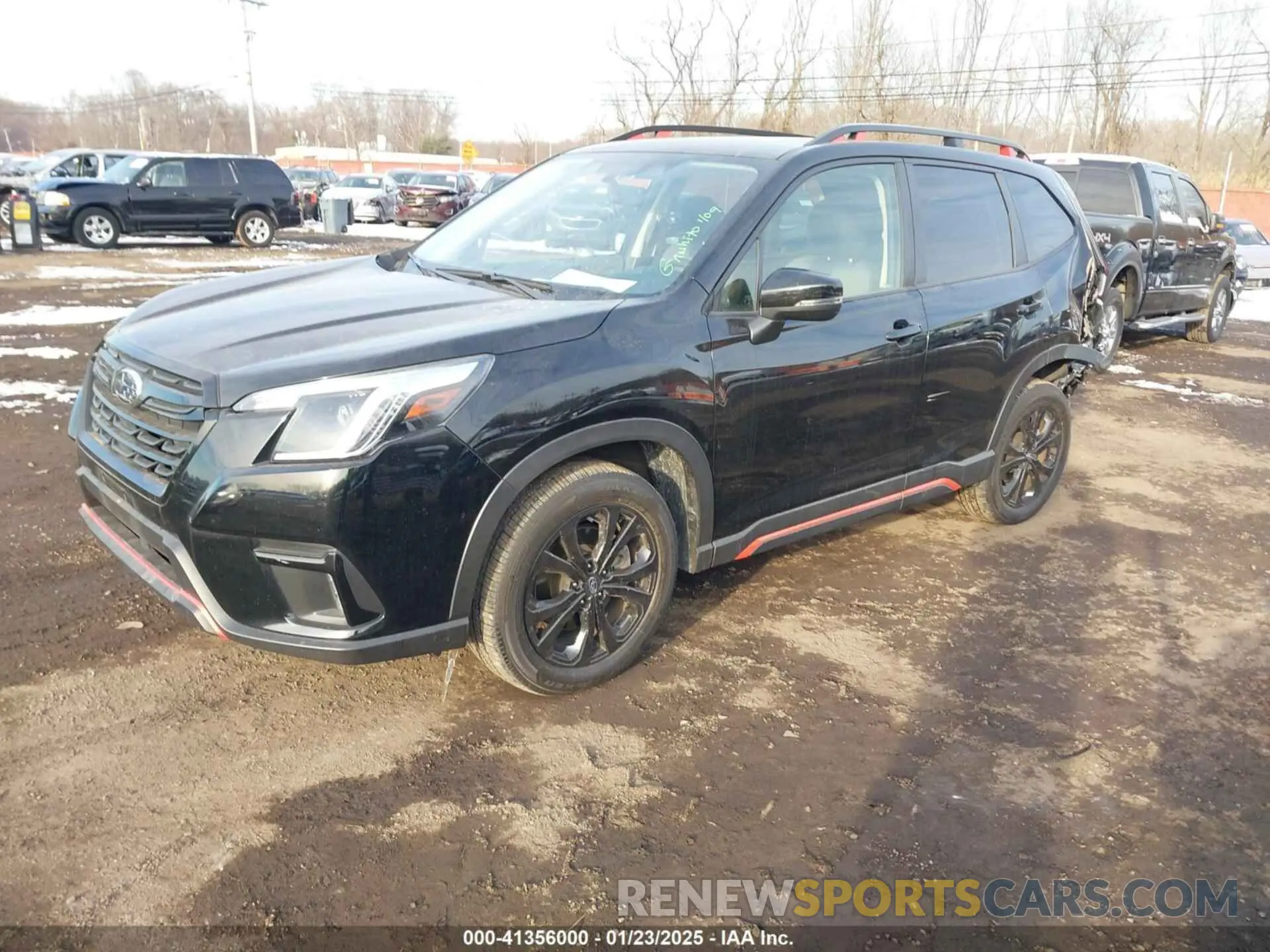 2 Фотография поврежденного автомобиля JF2SKAGC0RH428157 SUBARU FORESTER 2024