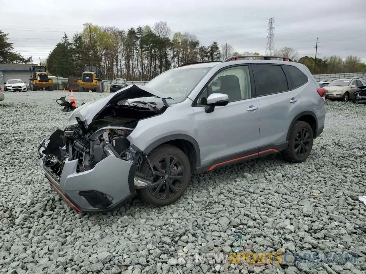 1 Фотография поврежденного автомобиля JF2SKAGC0RH480050 SUBARU FORESTER 2024