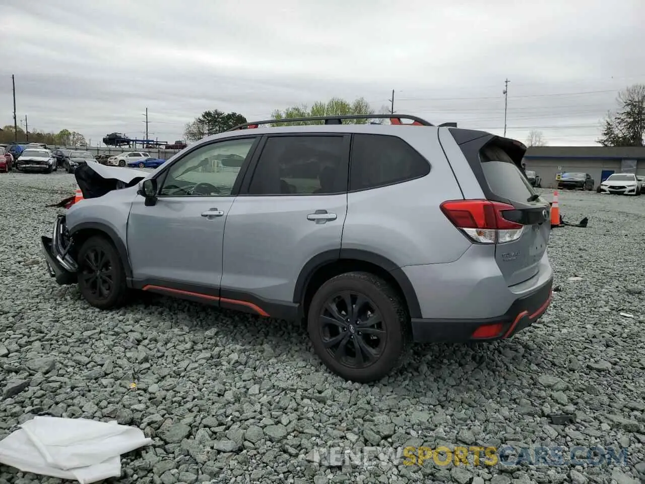 2 Фотография поврежденного автомобиля JF2SKAGC0RH480050 SUBARU FORESTER 2024