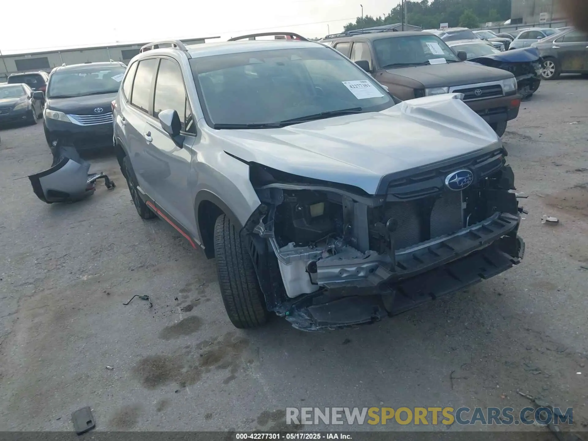 1 Photograph of a damaged car JF2SKAGC1RH404126 SUBARU FORESTER 2024