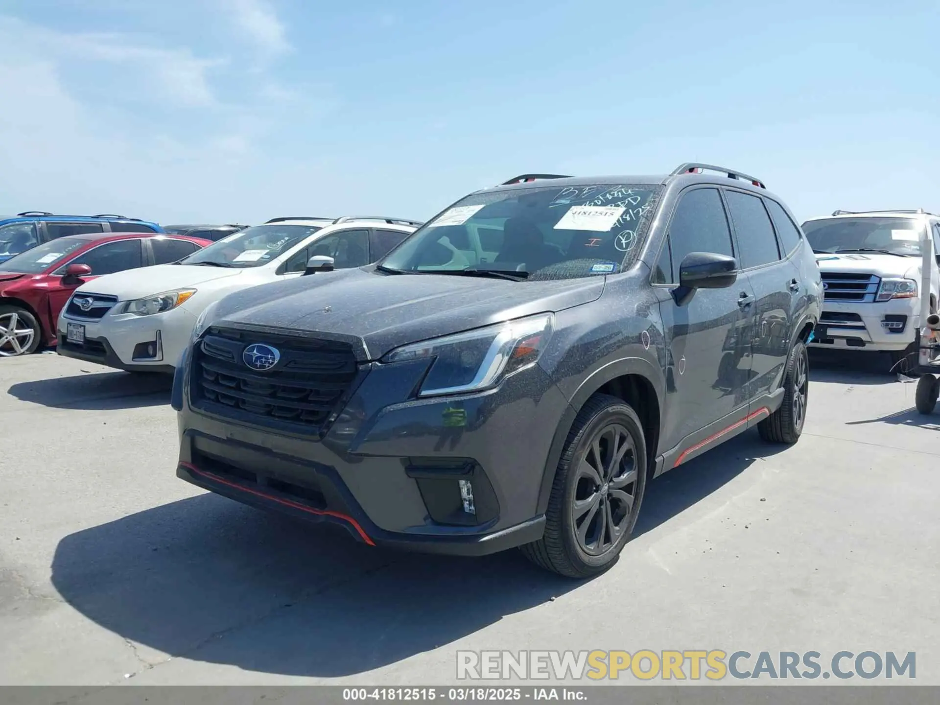 2 Photograph of a damaged car JF2SKAGC3RH429688 SUBARU FORESTER 2024