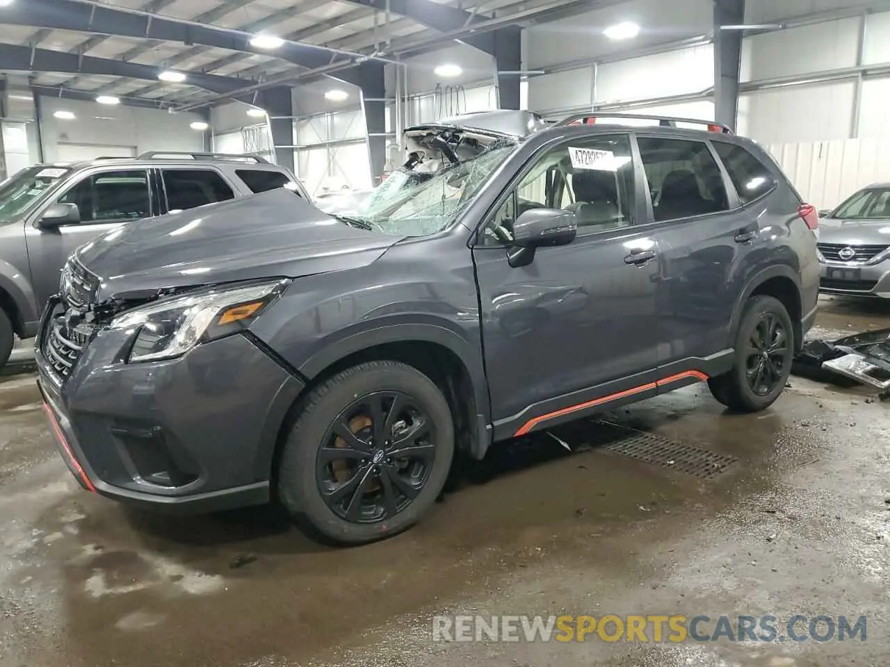 1 Фотография поврежденного автомобиля JF2SKAGC5RH491335 SUBARU FORESTER 2024