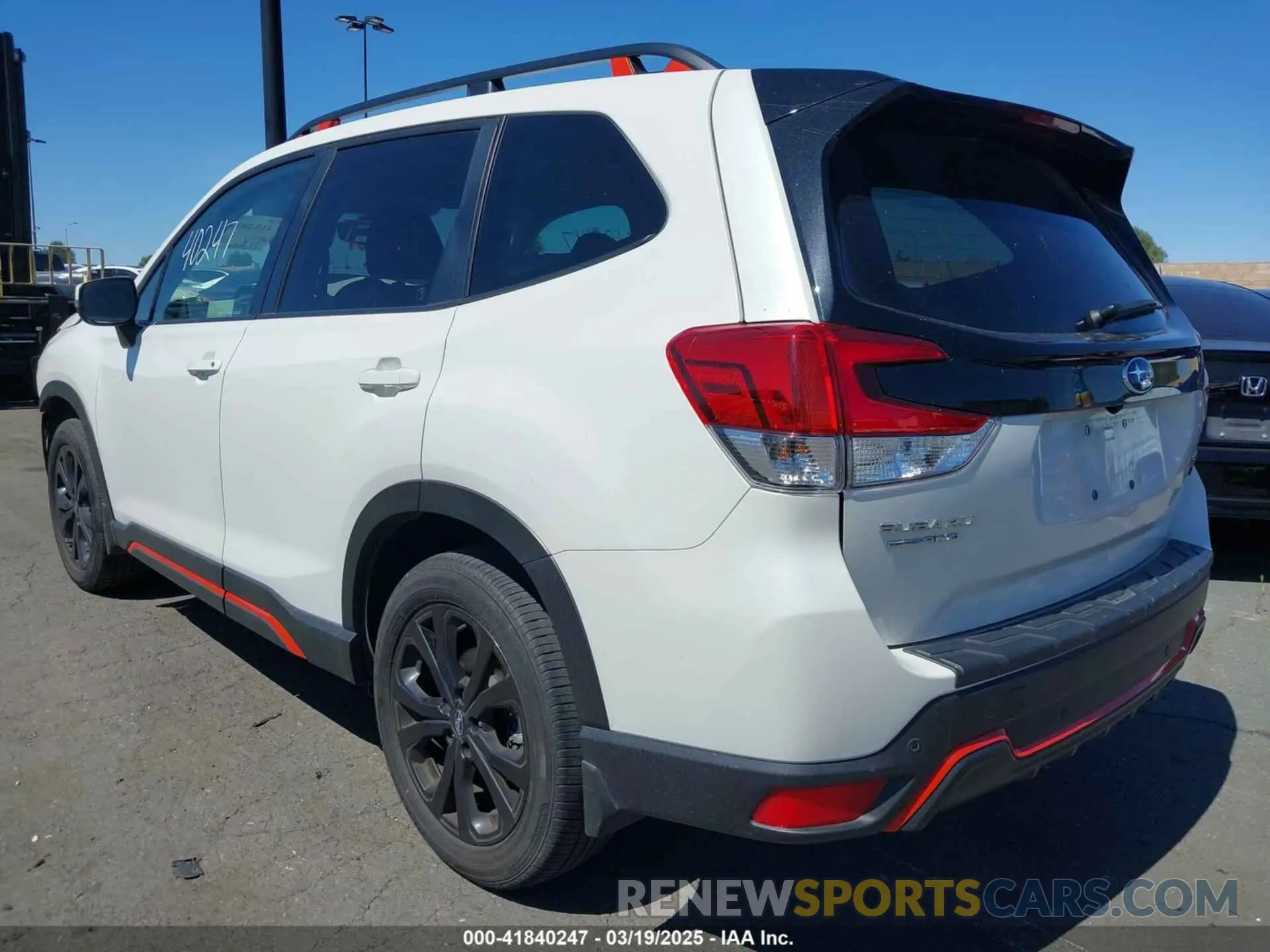 3 Photograph of a damaged car JF2SKAGC6RH459879 SUBARU FORESTER 2024