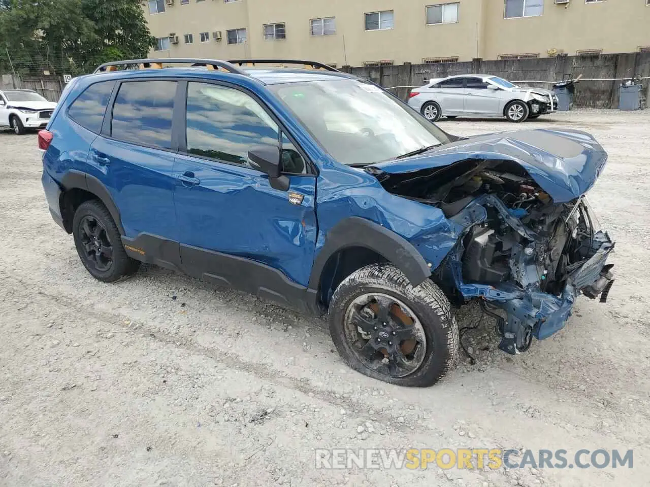 4 Photograph of a damaged car JF2SKAJC0RH487590 SUBARU FORESTER 2024