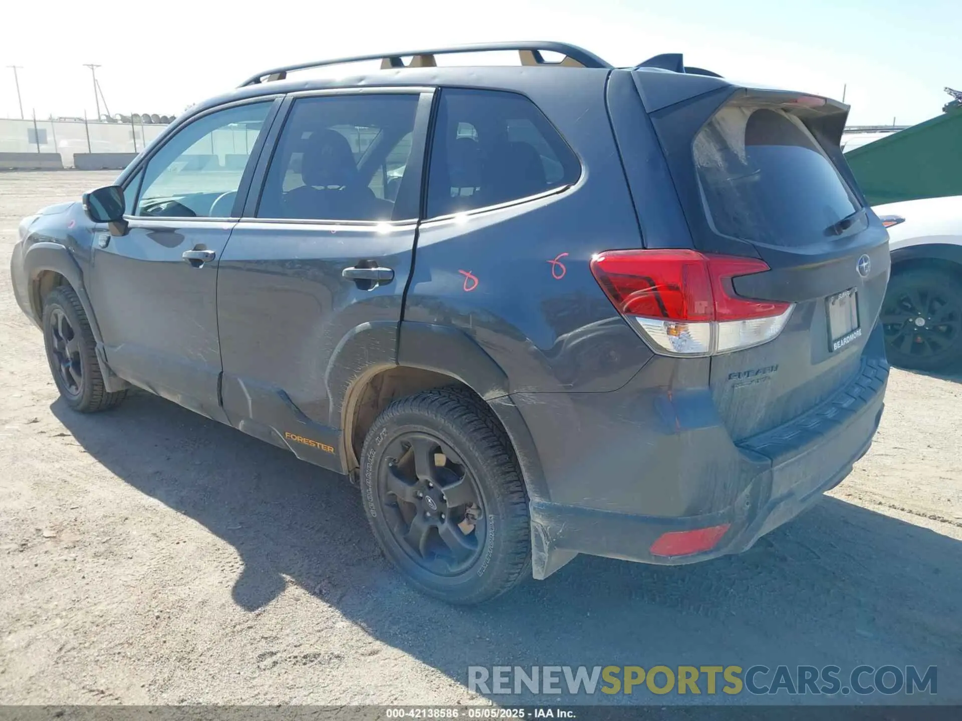 3 Photograph of a damaged car JF2SKAJC3RH519044 SUBARU FORESTER 2024