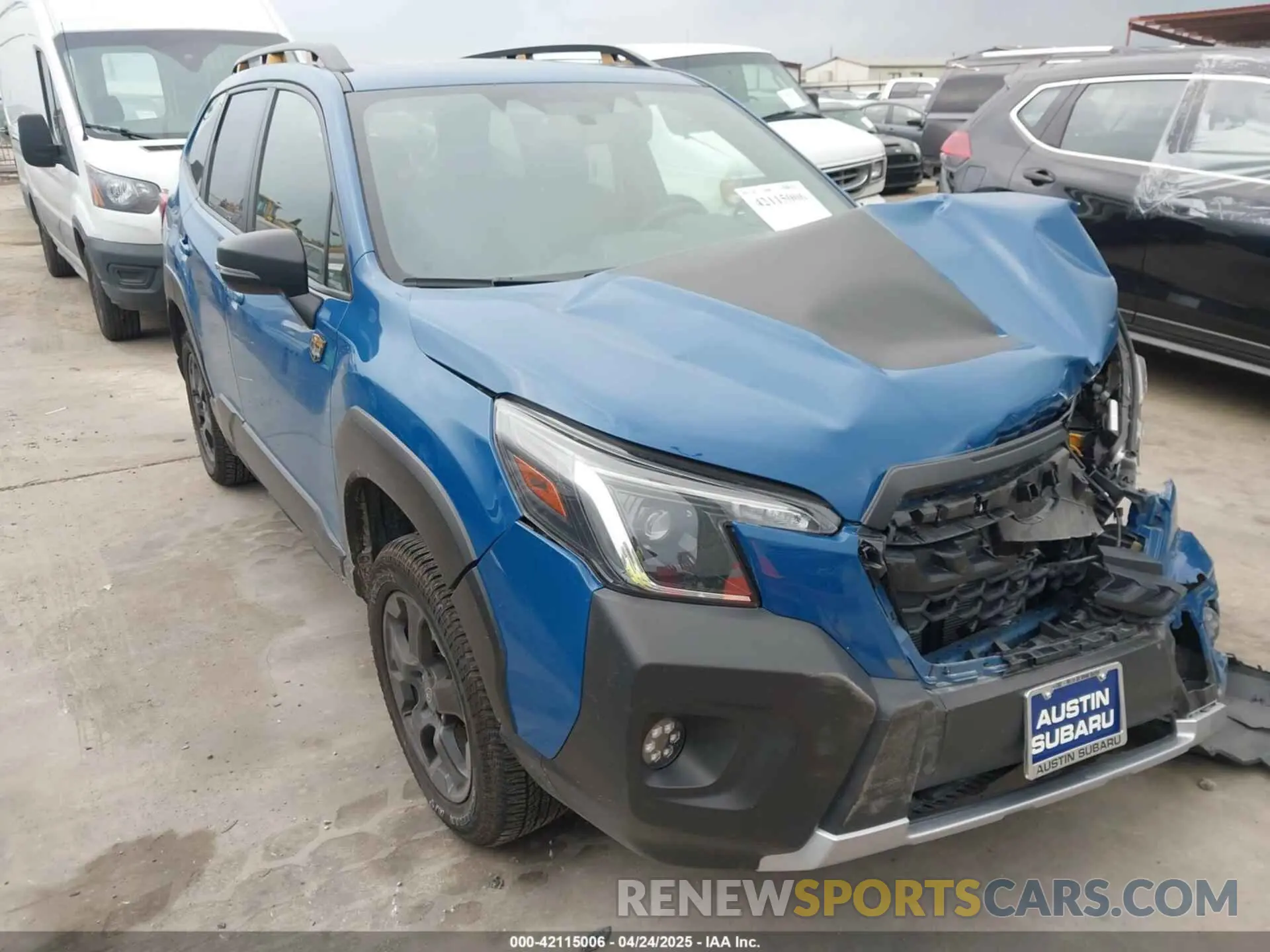 1 Фотография поврежденного автомобиля JF2SKAJC4RH516833 SUBARU FORESTER 2024